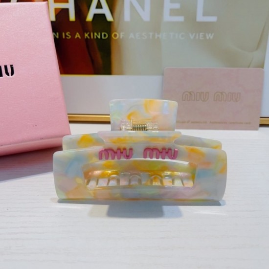 Only 1 item for each color on display Hair ornament 2023SS MIU MIU Miu Miu Only 1 item for each color on display Hair ornament 2023SS MIU MIU Miu Miu